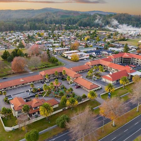 Regal Palms Resort Rotorua Dış mekan fotoğraf Aerial view of the motel